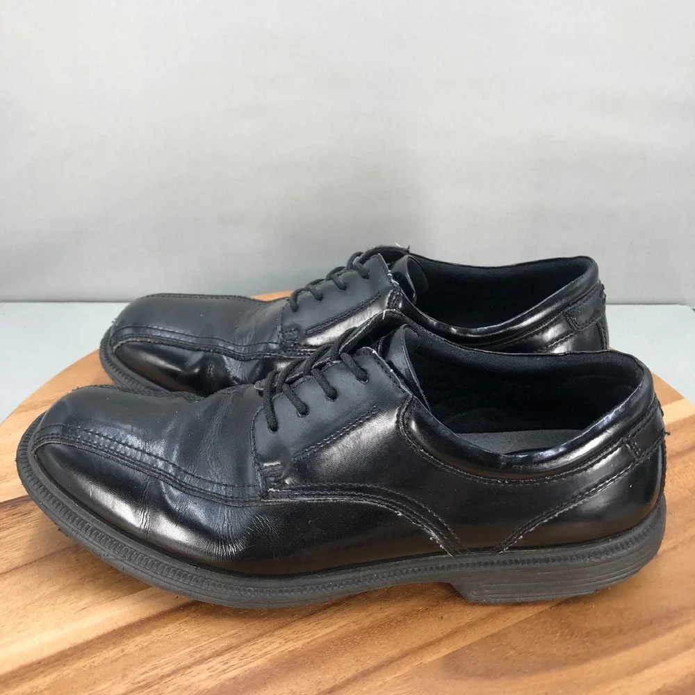 Nunn Bush Bike Toe Dress Shoes Mens 12 M Oxford Lace Up Comfort